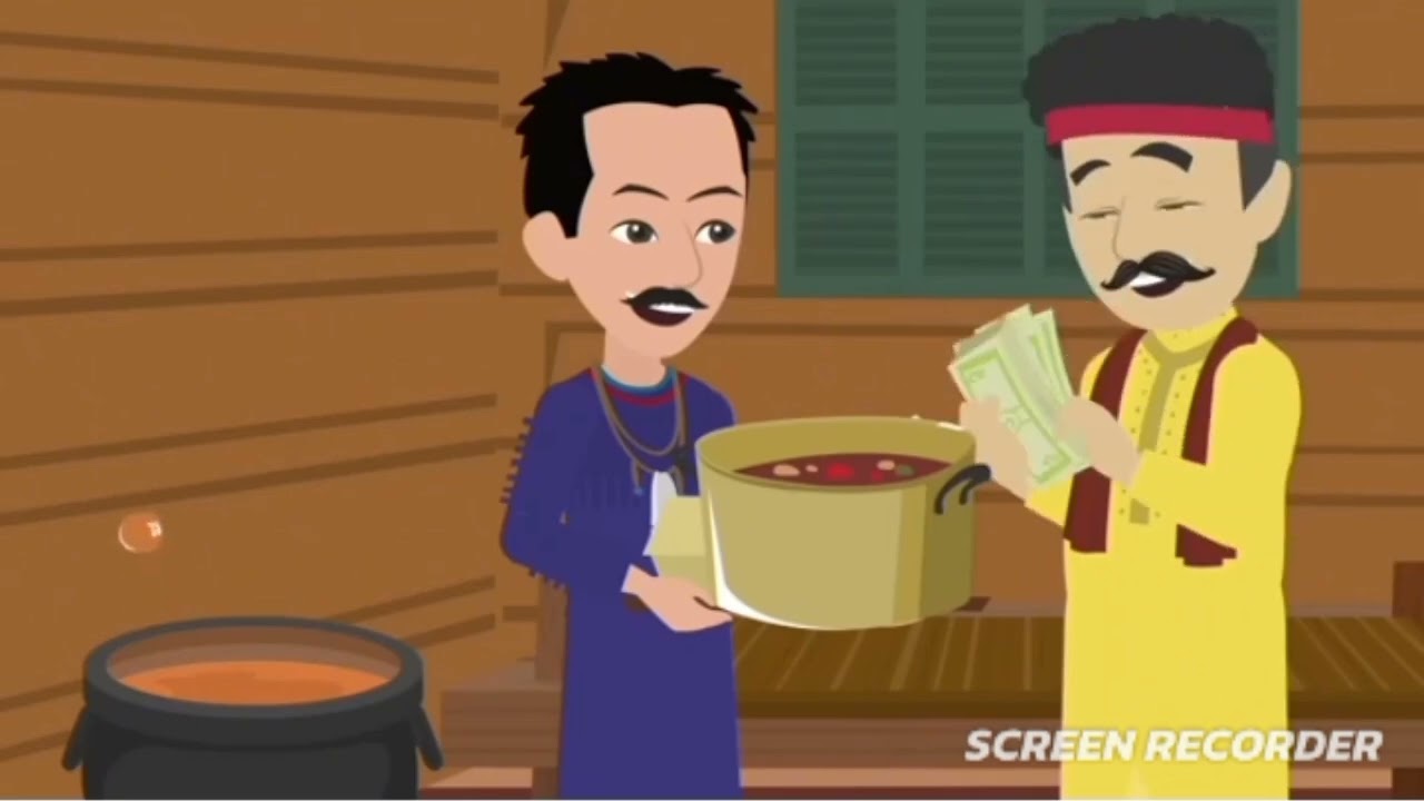 sheeko : miskiinkii lagu abaal dhacay iyo wixii uu helay #cartoon #sheeko xiisa badan