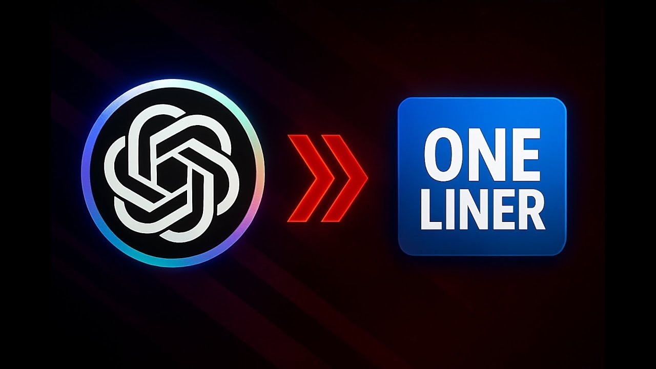 How to Create a One-Liner with ChatGPT