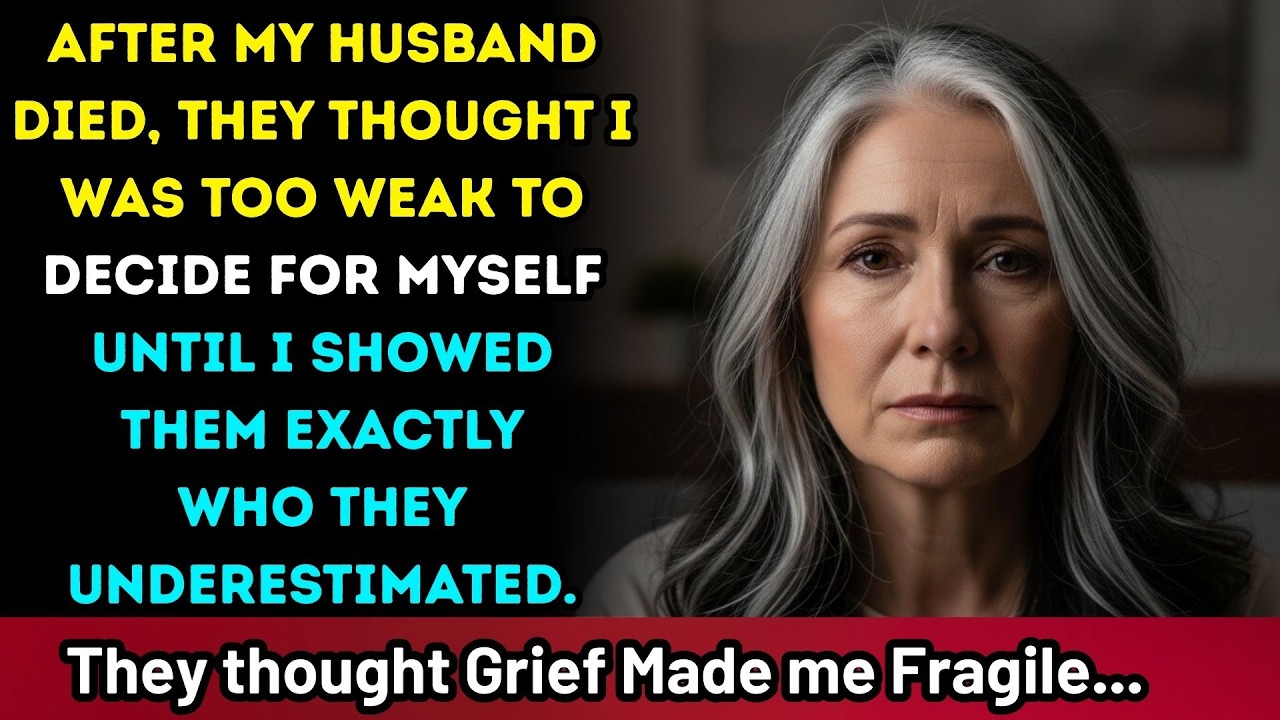 After My Husband Passed, They Never Expected My Answer and My Children Started Making Plans for Me.