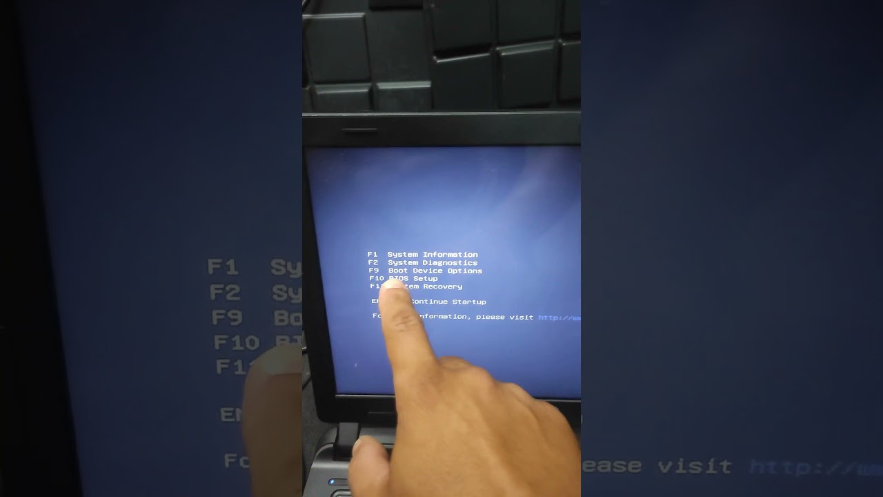 boot em notebooks HP
