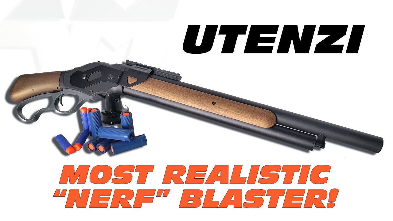 UTENZI M1887 / REALISTIC NERF TYPE BLASTER / Unboxing