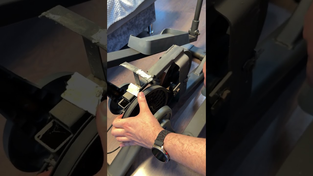 Разборка и ремонт эллипсоида. Устранение рывков при движении.
