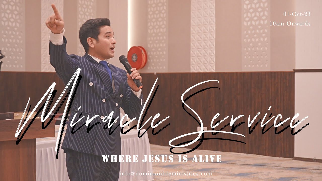 🔴Miracle Service 1st October, 2023 \\ Online Service In Hindi \\ By Dr. Ricky Thapa