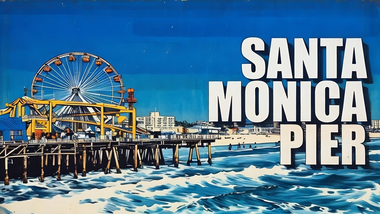 An amusement park, a pier, and a beach in one spot | Santa Monica Pier