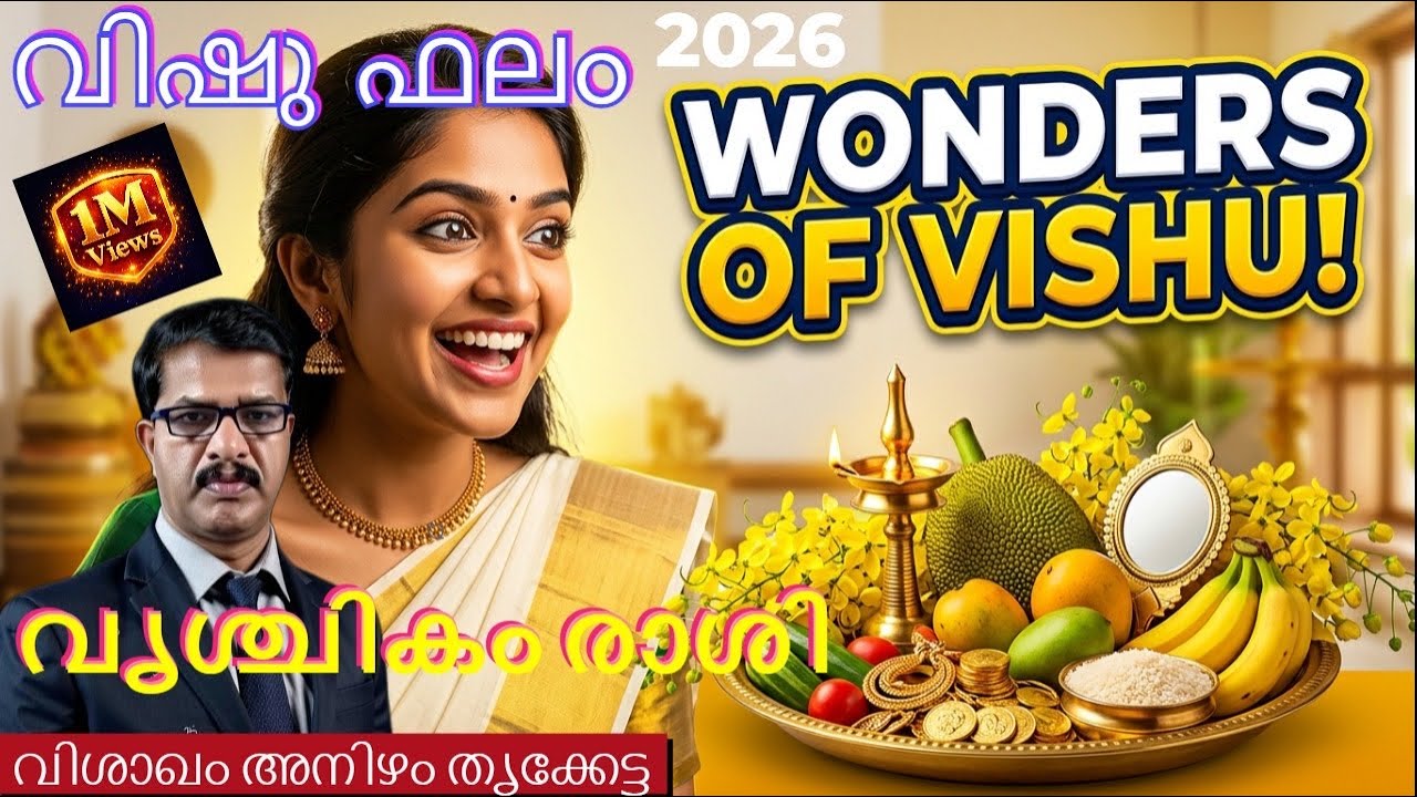 വൃശ്ചികം രാശിക്കാർക്ക് വിഷു ഫലം എന്തോക്കെ സൗഭാഗ്യങ്ങൾ കൊണ്ടെത്തരുന്നു 