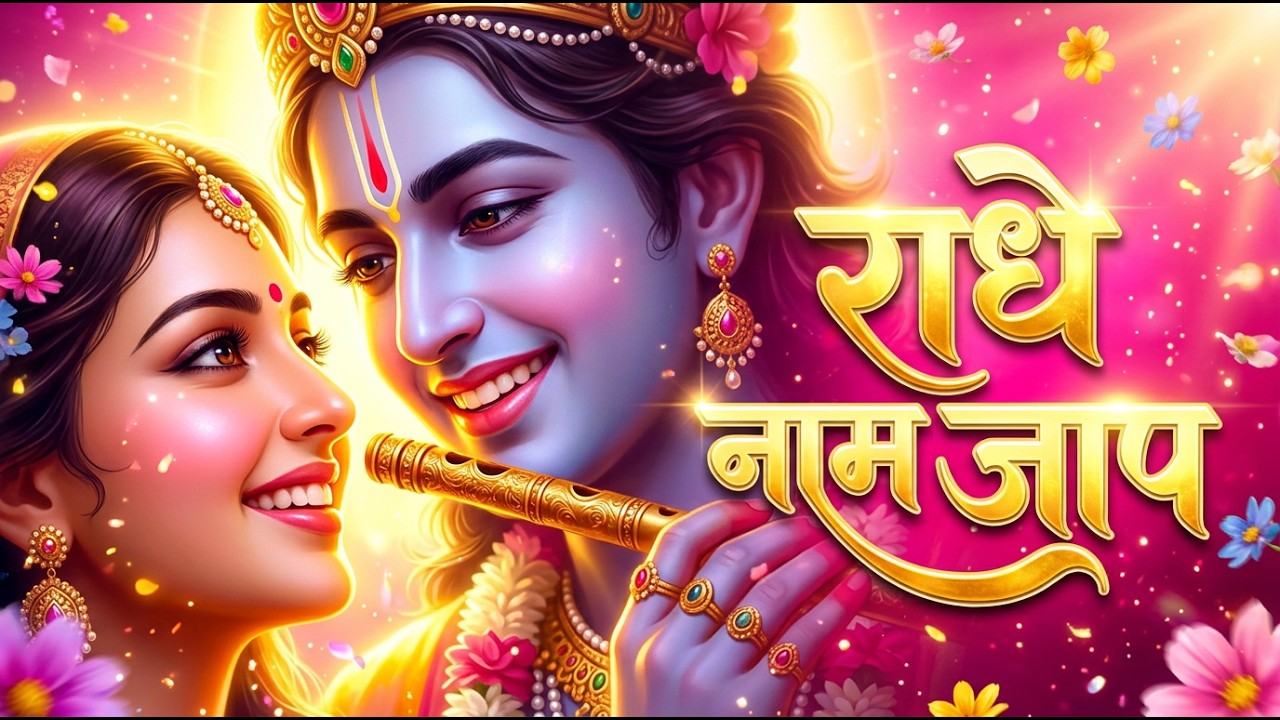 राधे कृष्णा नाम जाप || Radhe Naam Jaap ||Radhe Naam For Peace & Meditation ||Radha Krishna Naam Jaap