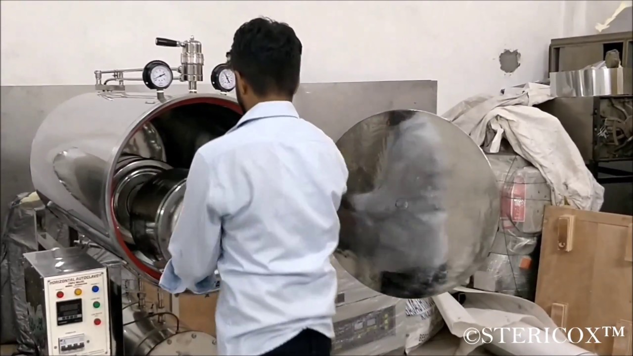 350 Liters Horizontal Autoclave in Africa