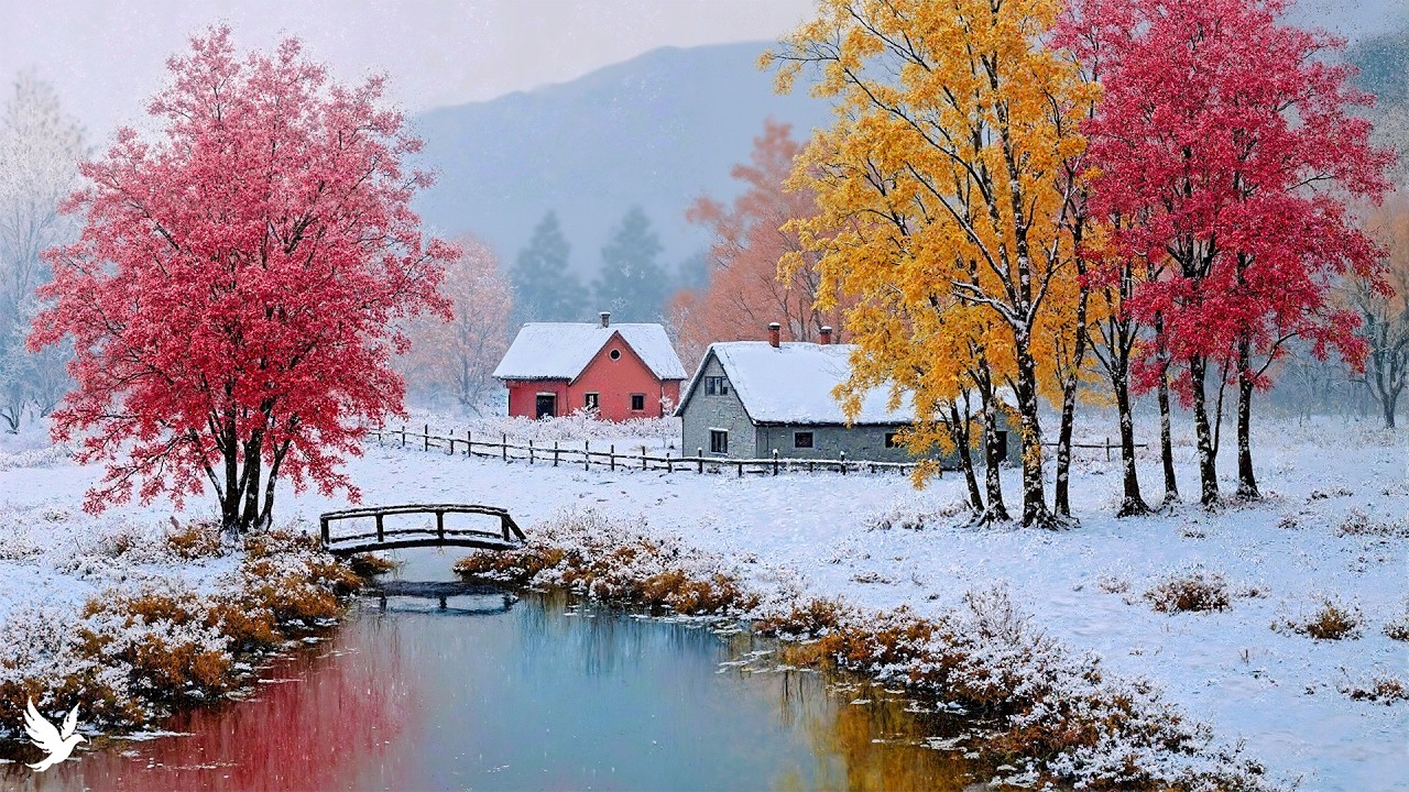 Peaceful winter music ❄️ Relaxing Melodies for Heal your Heart and Mind