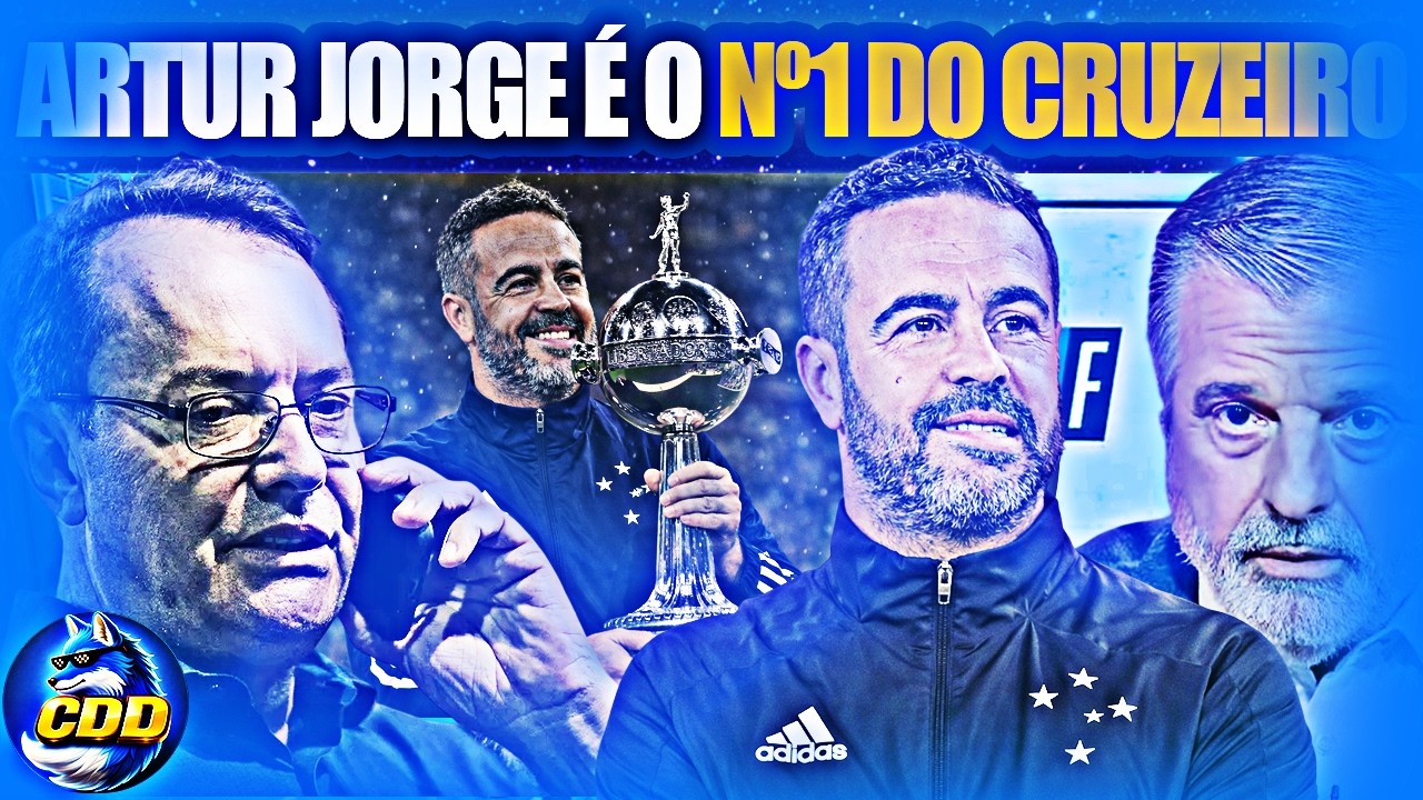 🦊1️⃣ ARTUR JORGE É A PRIMEIRA OPÇÃO DO CRUZEIRO PRA ASSUMIR COMANDO TÉCNICO!