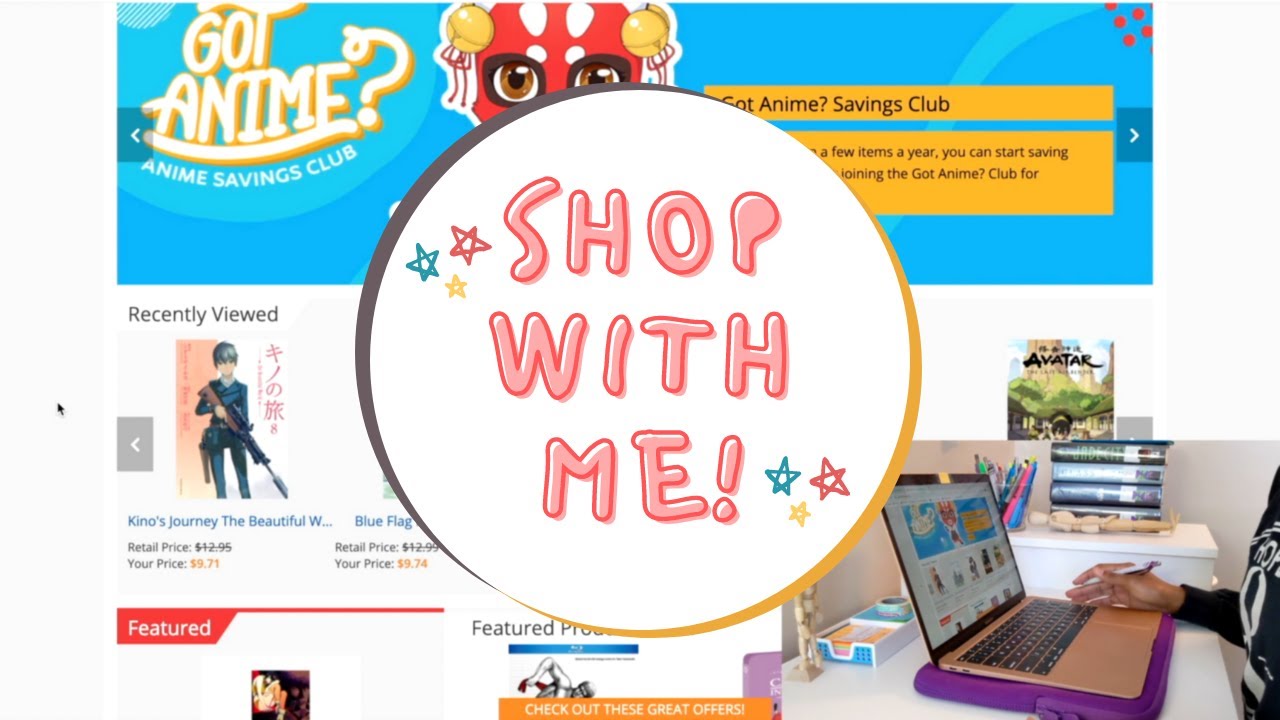 Online manga shopping with me! | Rightstuf & Instocktrades