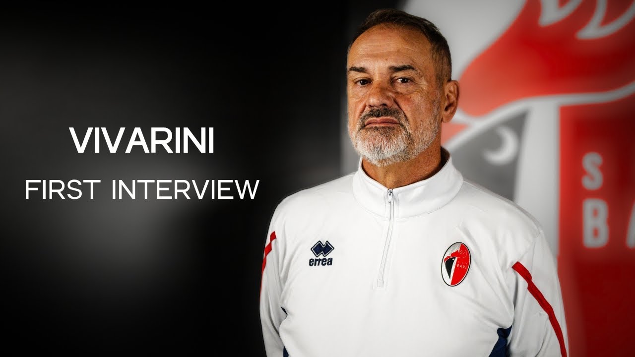 ⚪🔴🎤 BENTORNATO MISTER | Vincenzo Vivarini ritorna sulla panchina biancorossa