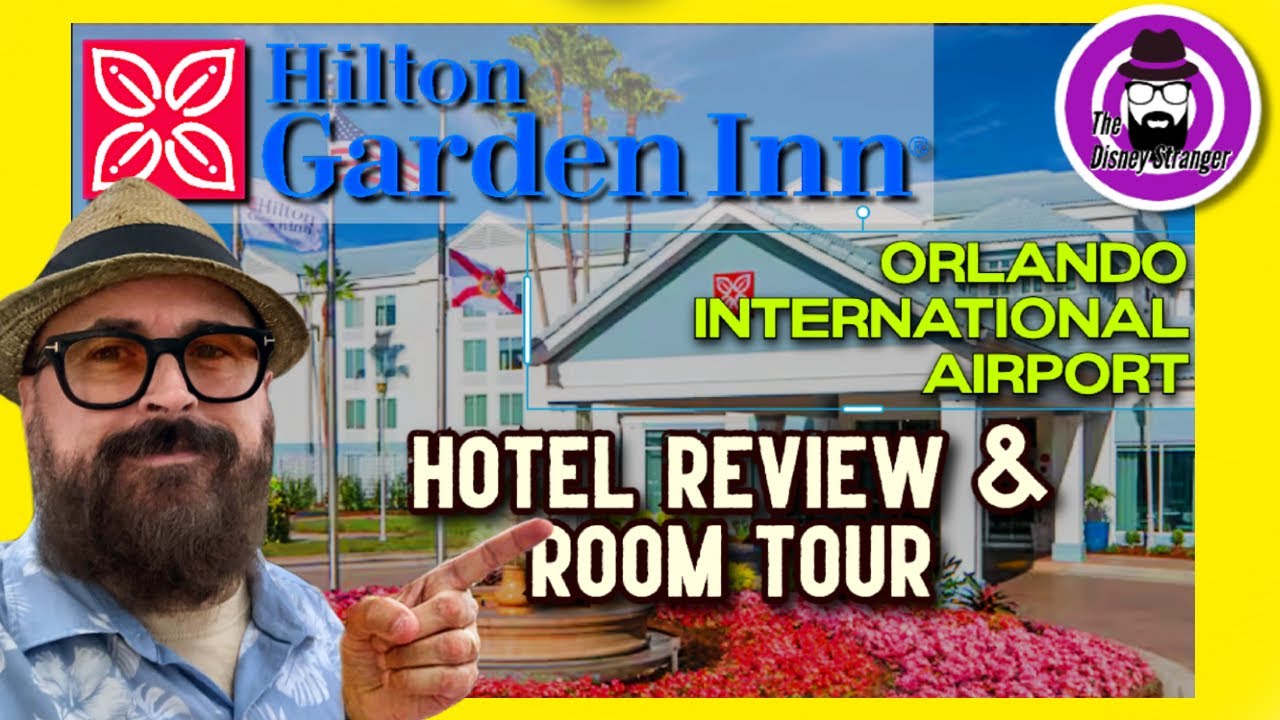 HILTON GARDEN INN ORLANDO AIRPORT | ROOM TOUR | NEAR DISNEY & UNIVERSAL #disneyhotel  #mco #disney