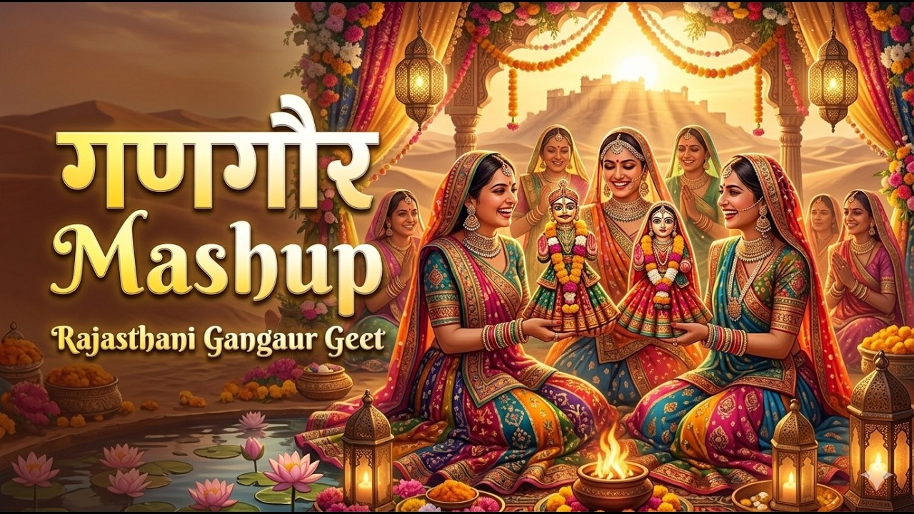 Gangor Mashup 2026 | Rajasthan's Biggest Festival Song | Gauri Isar Special Rajasthani Gangaur Song