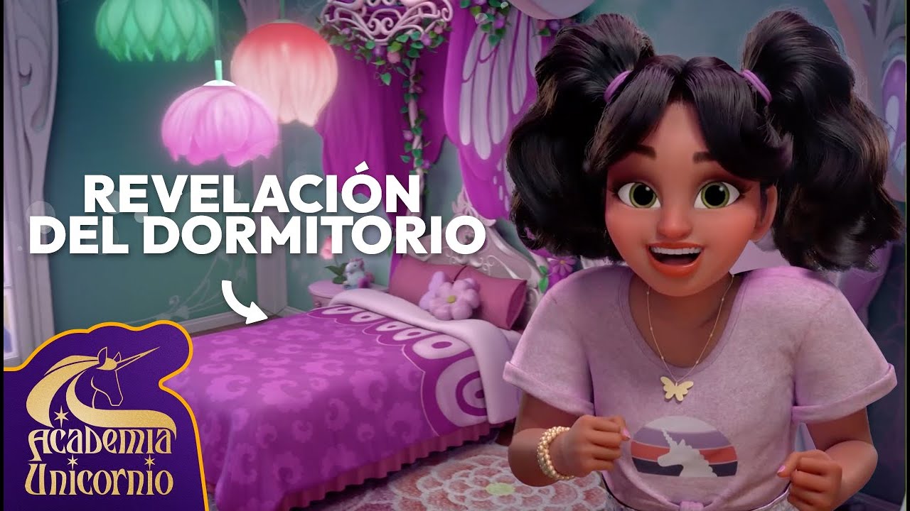 El dormitorio más MÁGICO en la Academia Unicornio | Dibujos Animados para Niños