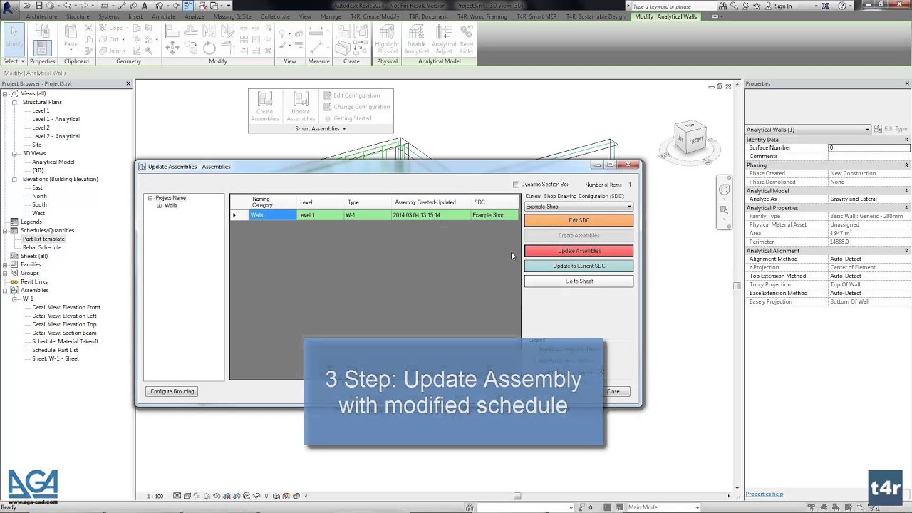 AGA CAD Smart Assemblies Getting Started - Preparing Shop Drawing Sheet Template