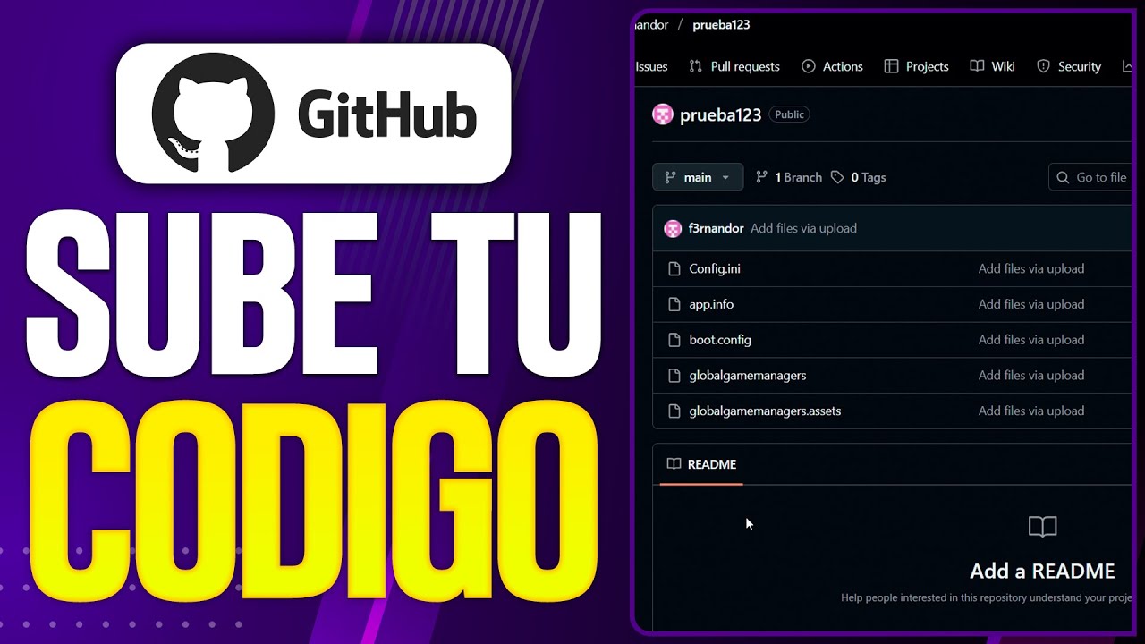 C&oacute;mo SUBIR C&Oacute;DIGO a GitHub (2025)