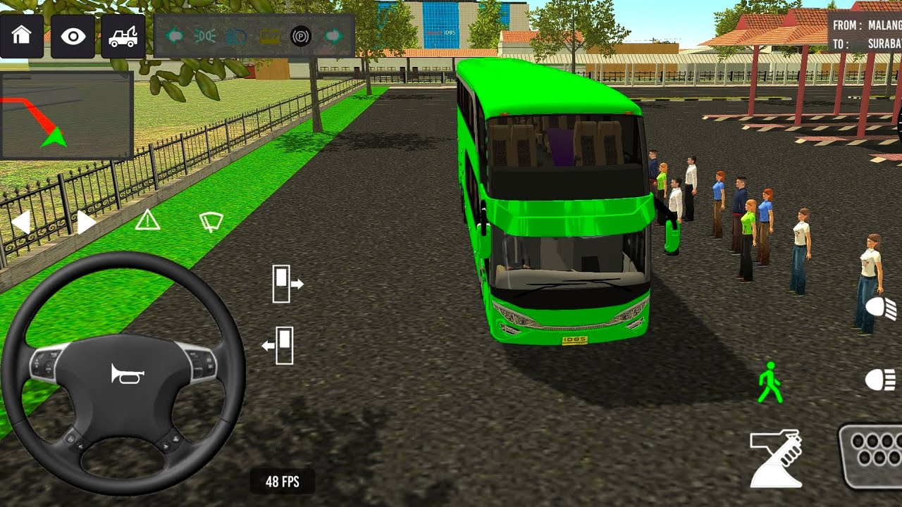 💥🔥BUS SIMULATOR INDONESIA ll 🎯 New euro coach bus simulator indonesia ll #new #bus #simulator#gaming