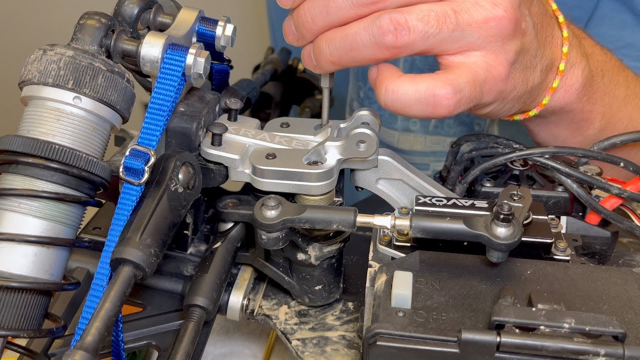 Upgrading the VESLA.5 with with billet Chassis braces!