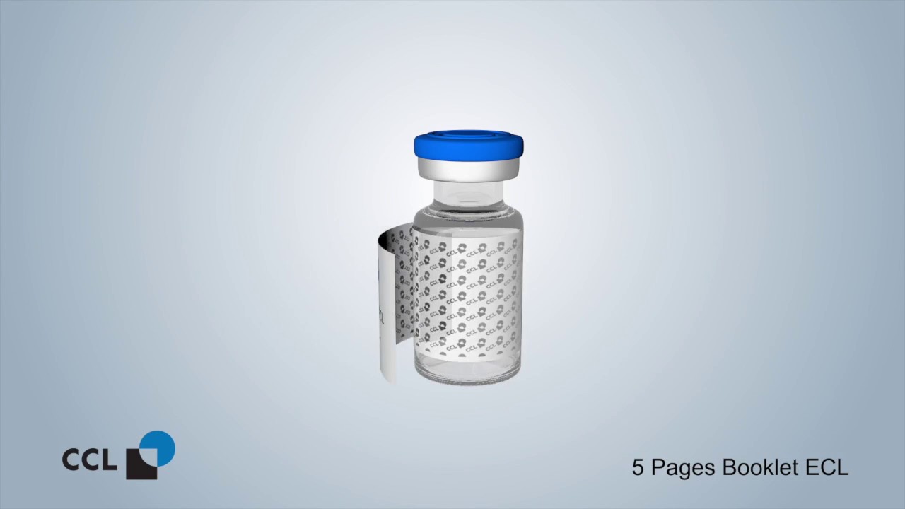 Extended Content Label- Pharmaceutical Vial Label- ECL Booklet Label