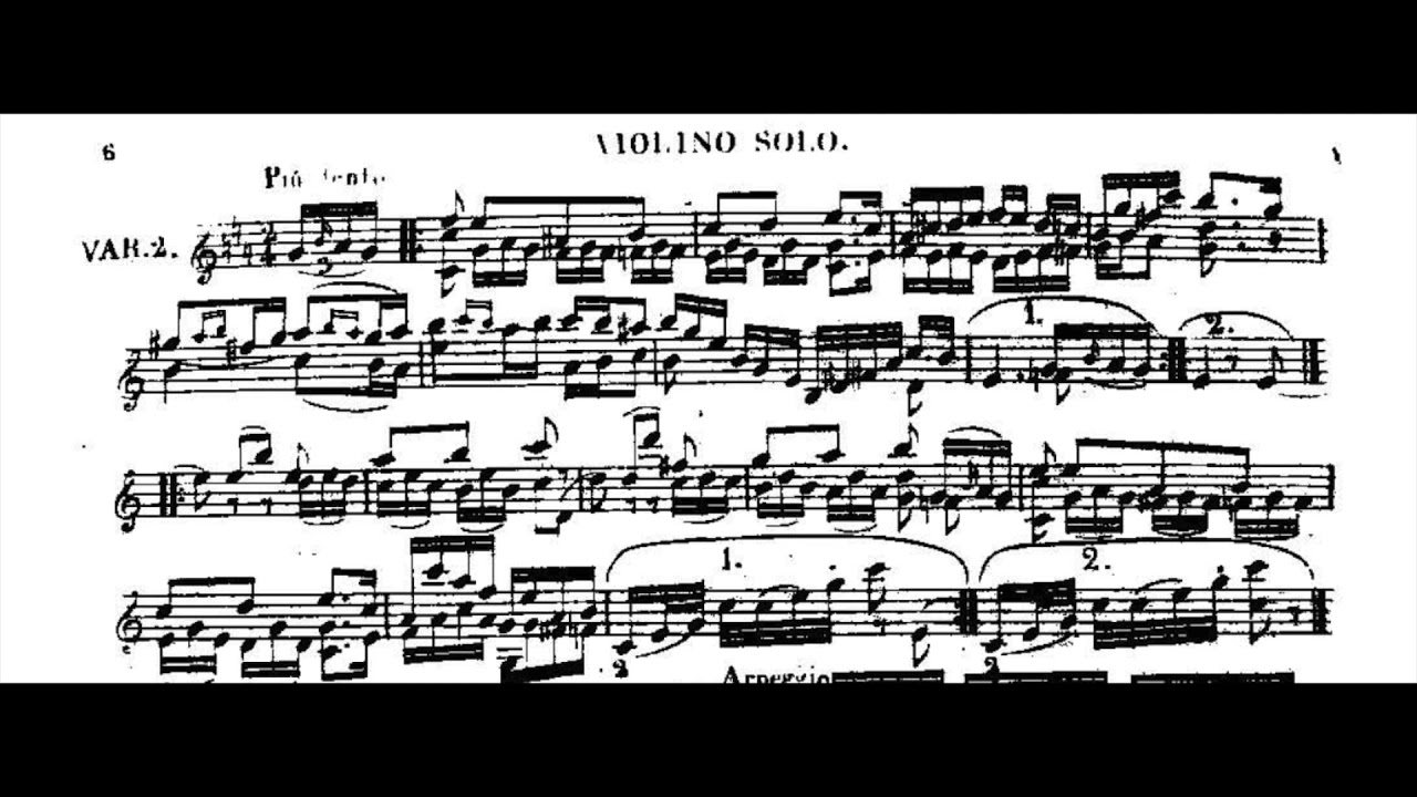 Léon de SAINT-LUBIN, Caprice op 42 N°6, Violon Corentin SAUVAGER