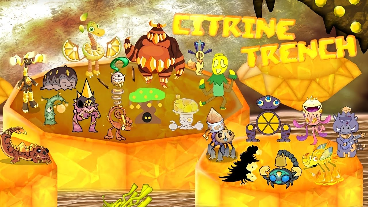 Citrine Trench #wishforawanderling2025 20 citrine entry's