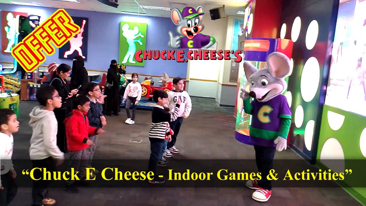 Chuck E Cheese Indoor Games and Activities for Kids and Families - KSA #games