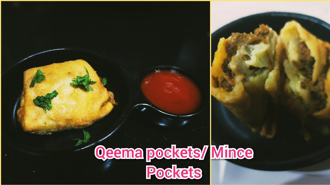Qeema Pockets Recipe/Mince Pockets ( Lunch Box ) - Recipe By Umme Humna!!!