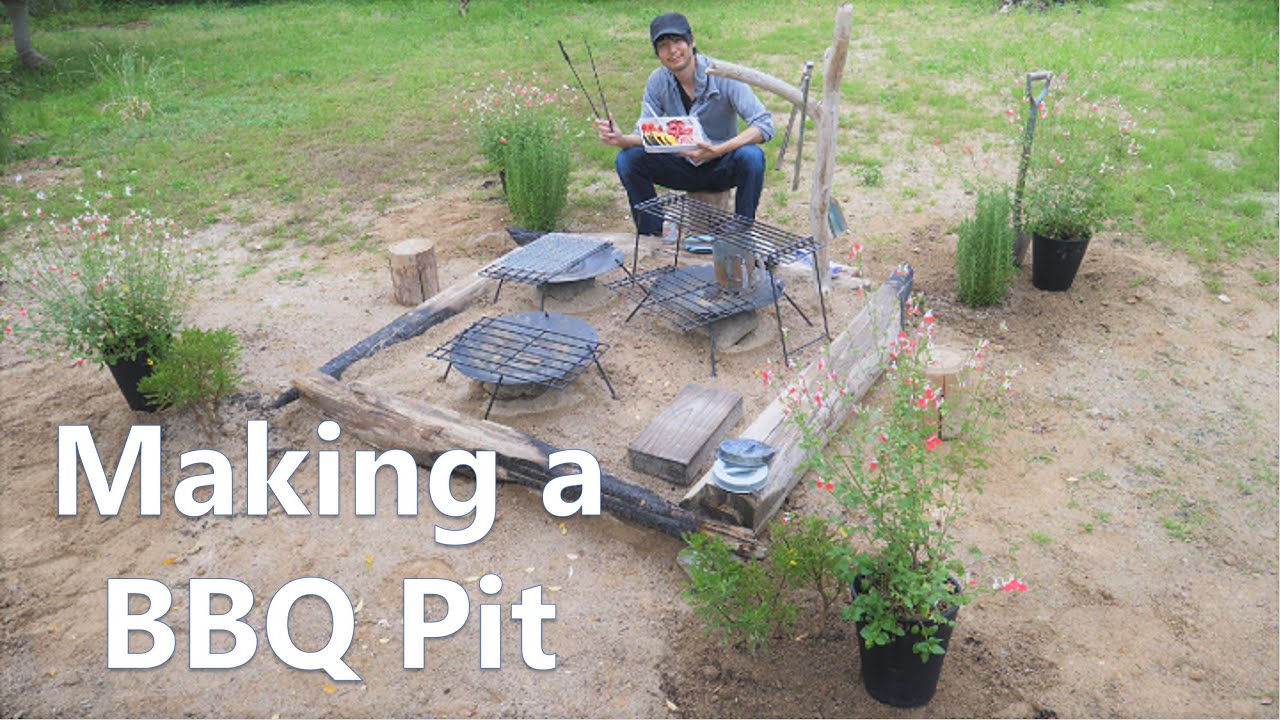 Making a BBQ Pit (🔨DIY vlog)