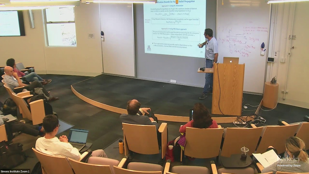 Generalization bounds for Neural Network Based Decoders