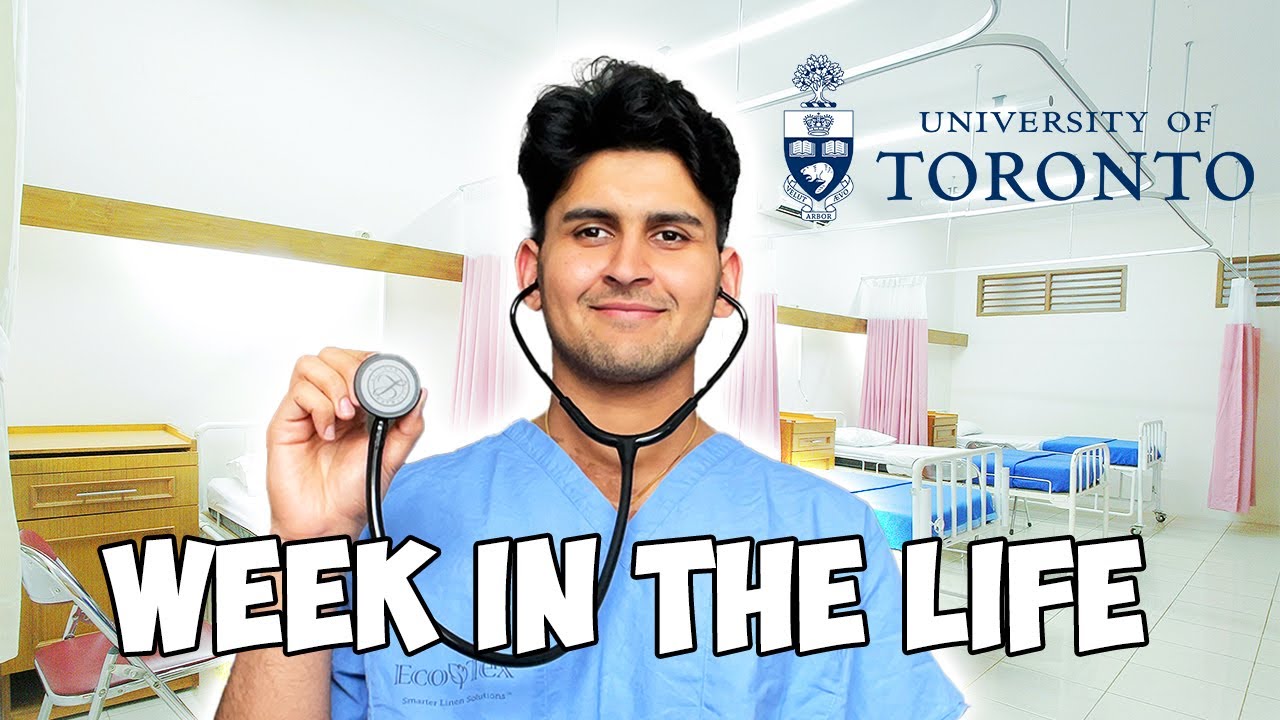 WEEK IN THE LIFE OF A MEDICAL STUDENT VLOG (University of Toronto)