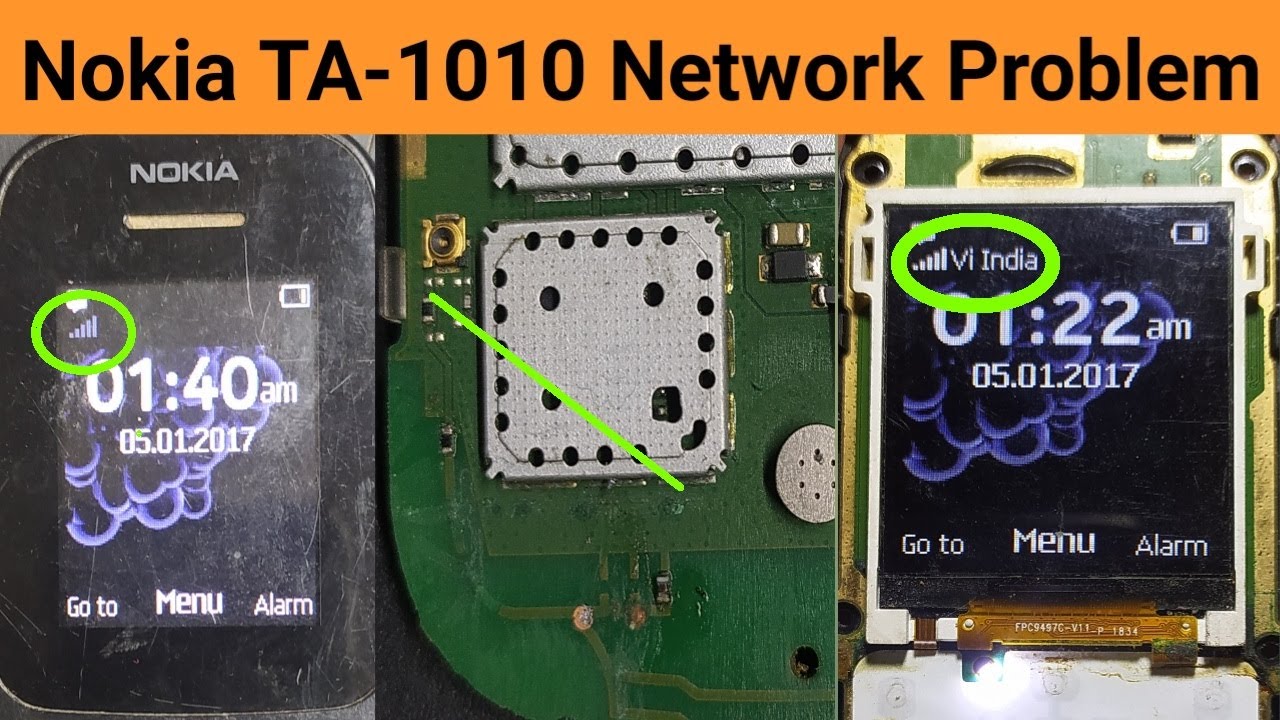 Nokia 105 TA - 1010 Network Problem Solution 2020 | Nokia TA - 1010 Network Jumpar Ways Solution