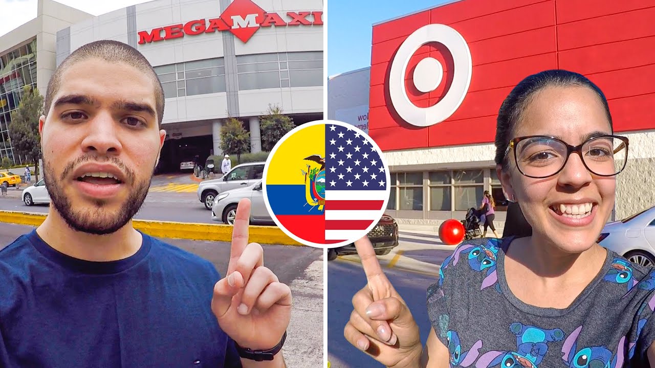 SUPERMERCADO en ECUADOR vs USA ¿Dónde es más caro?