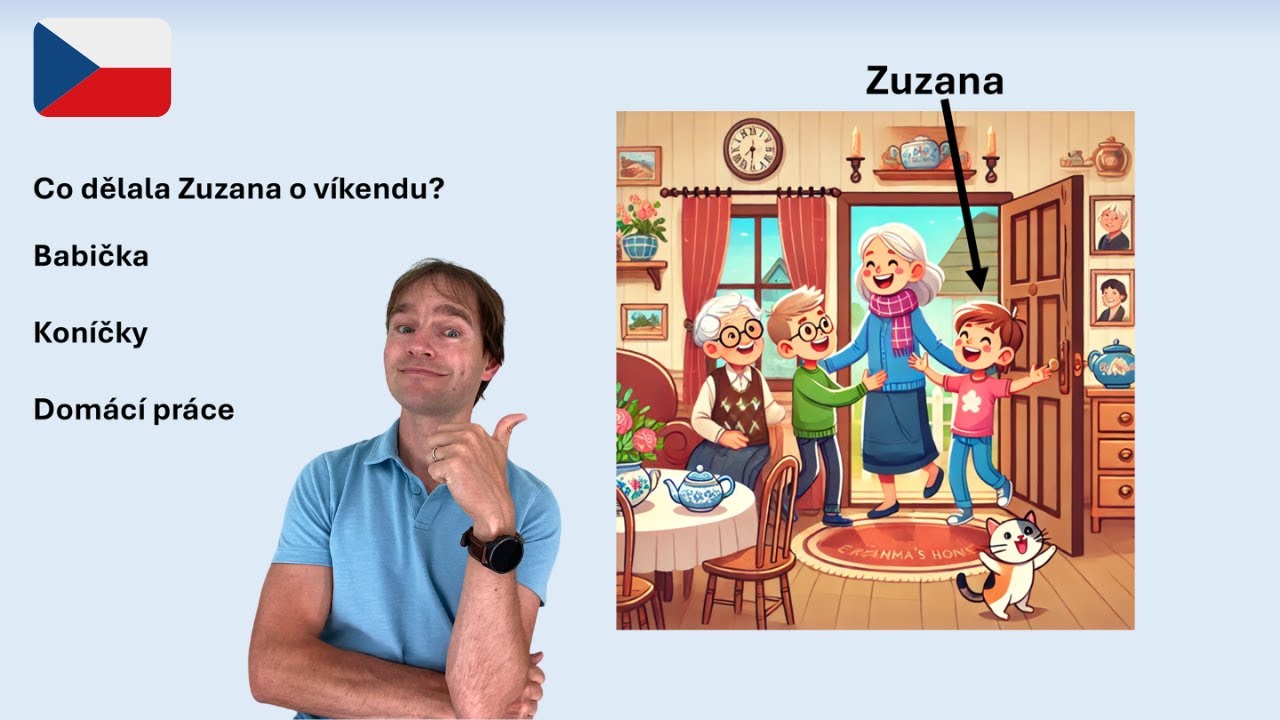 Learn Czech Past Tense for the A2 Exam 🗣️ | Real Speaking Practice for Permanent Residency🏠