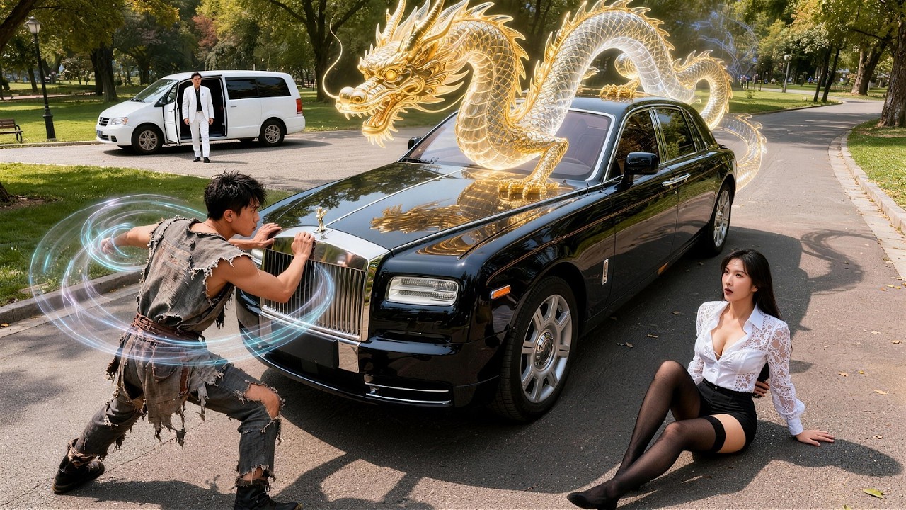 窮小夥徒手攔車救下被下藥的美女總裁，沒想到他是扮豬吃虎的絕世神醫，美女總裁竟逼著他繼承千億家產#爽剧 #drama #男频 #热播短剧
