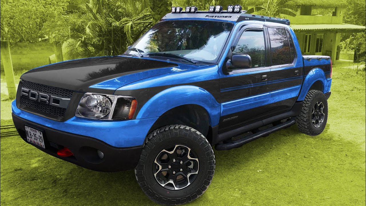 Como Modificar tu Ford Explorer Sport Trac y Darle Una Vista / Off Road Parrilla Tipo Raptor