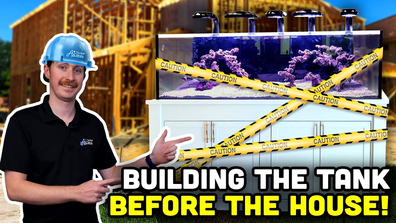 Installing a Custom Tank While the House is UNDER CONSTRUCTION!