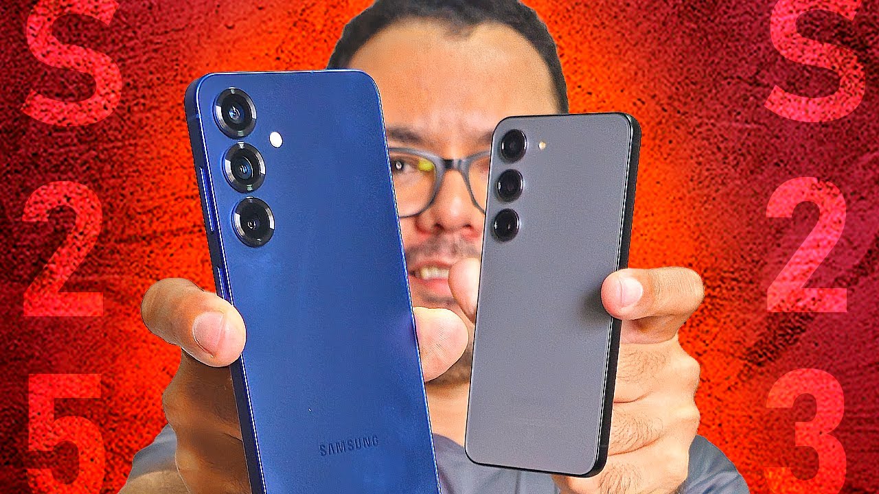 GALAXY S23 vs GALAXY S25: Qual COMPRAR? Tem MUITA DIFERENÇA? 🤔