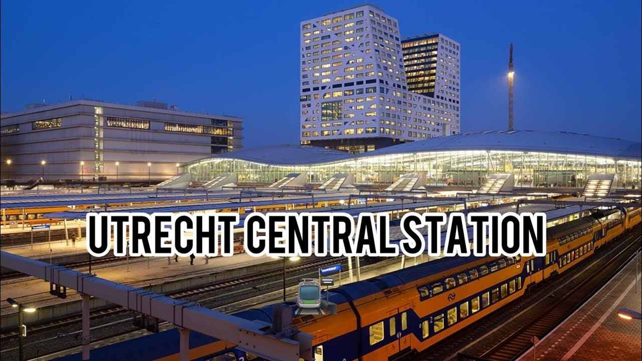 Utrecht central station 🚉/Utrecht centraal station #Utrecht#subscribe#2022#fyp#beautiful