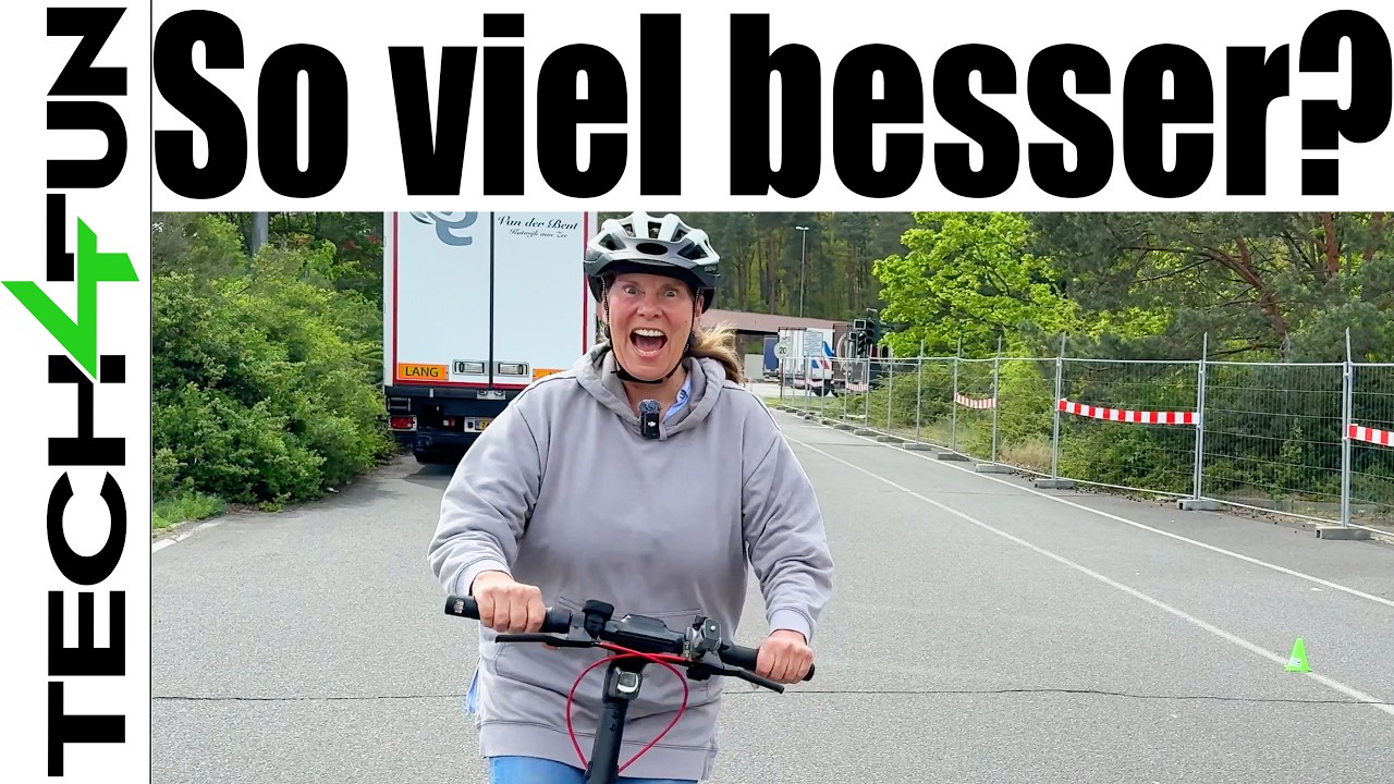 Das ist echt smart! | Segway-Ninebot F3 Pro D | XL E-Scooter Review