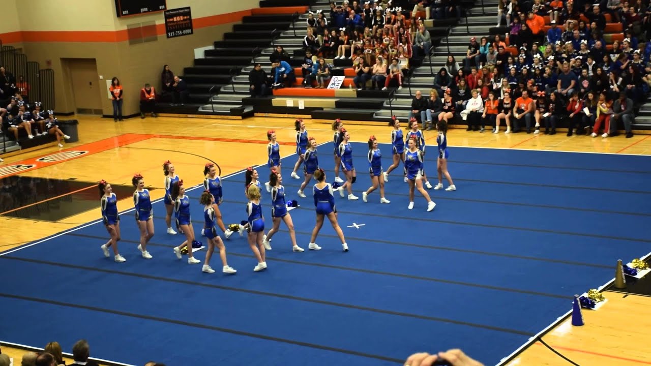 WNHS Varsity Cheer Sectionals 2016 State Qualifiers