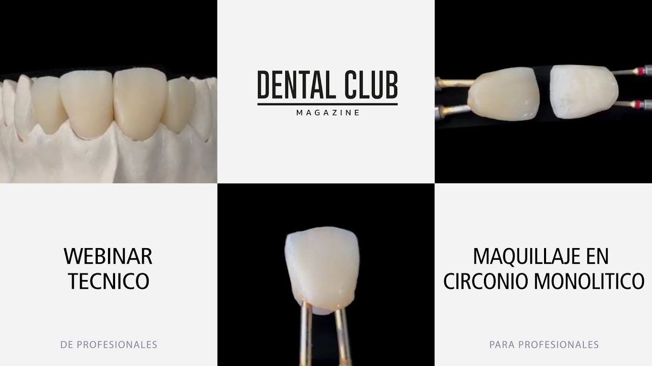 Maquillaje natural en circonio monolítico. - Webinar Online