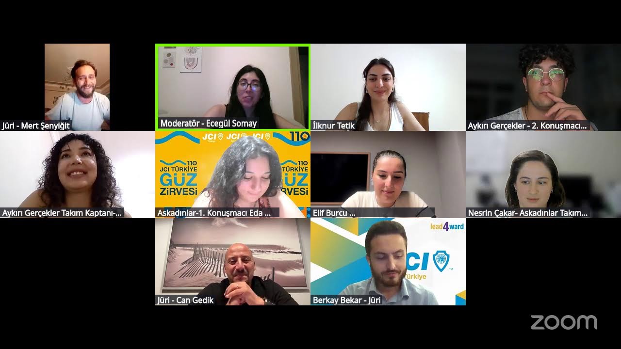 JCI T&uuml;rkiye Online M&uuml;nazara - I