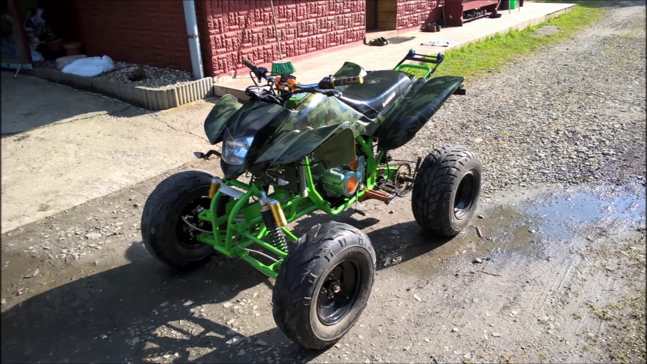 Quad ATV 200 Bashan 200. Odbudowa, remont. Cz.#1 Rebuild
