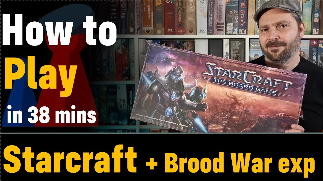Как играть в настольную игру Starcraft + опыт Brood War + визуальные эффекты - Peaky Boardgamer