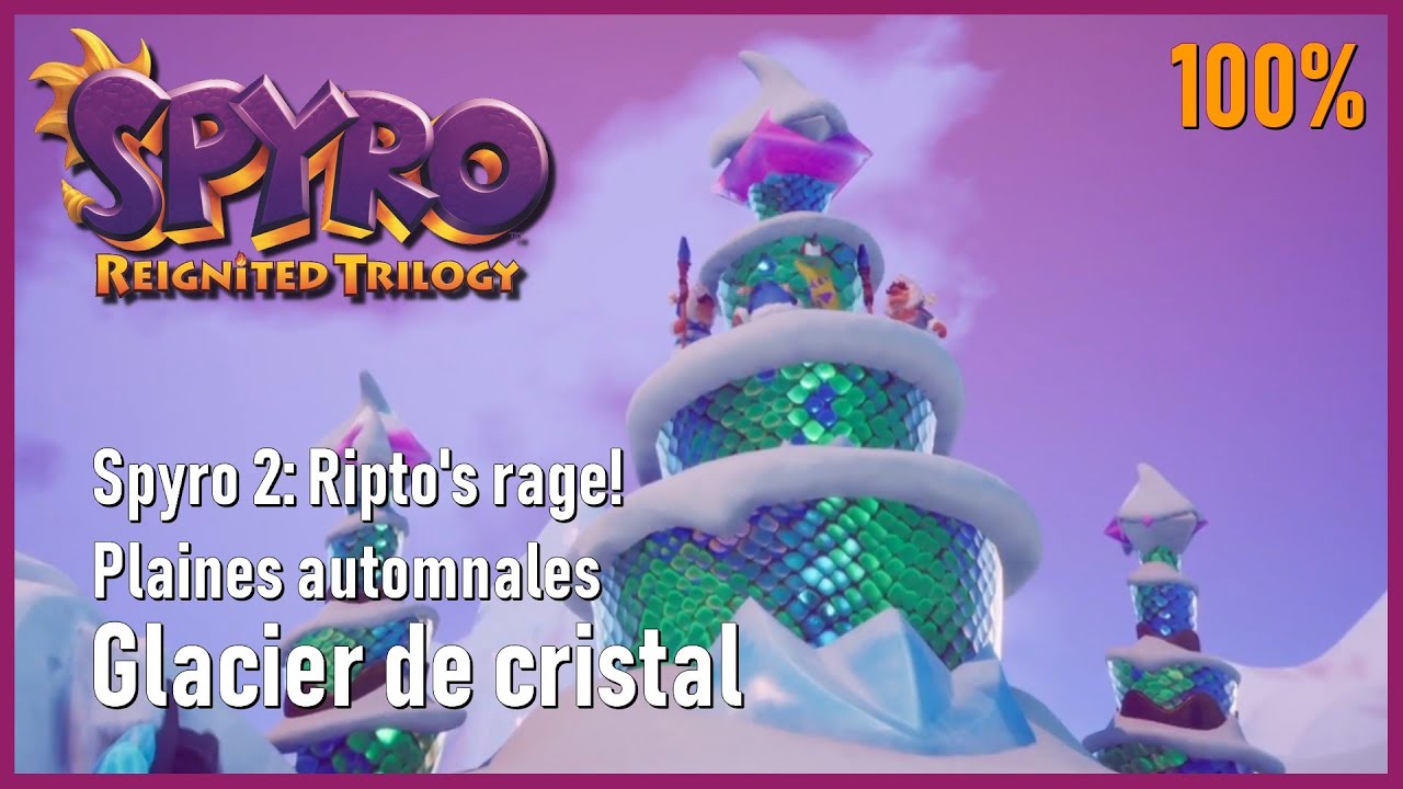 Spyro 2: Ripto's rage! - Plaines automnales - Glacier de cristal