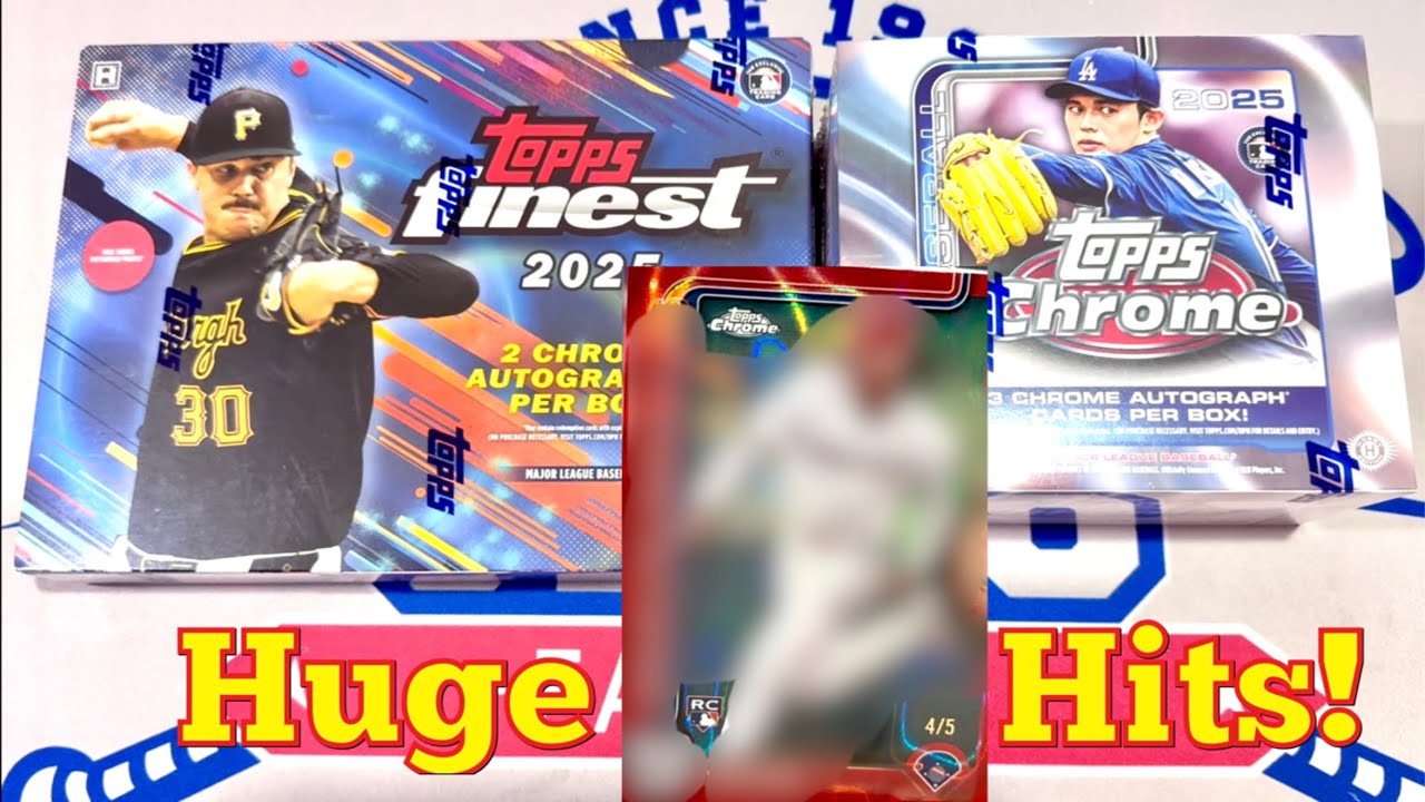THE BEST CHROME BOX EVER!  2025 CHROME JUMBO vs 2025 FINEST!  (Faceoff Friday)