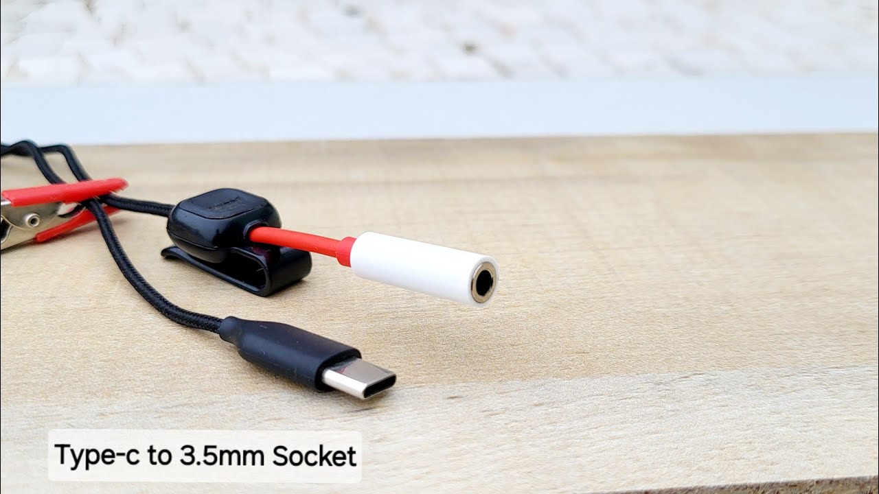 How to make Type-C  to 3.5mm Adapter #EarphoneSocket