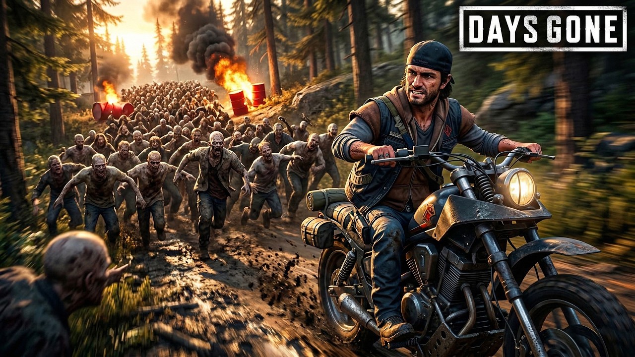Беспечный Байкер в Days Gone Remastered