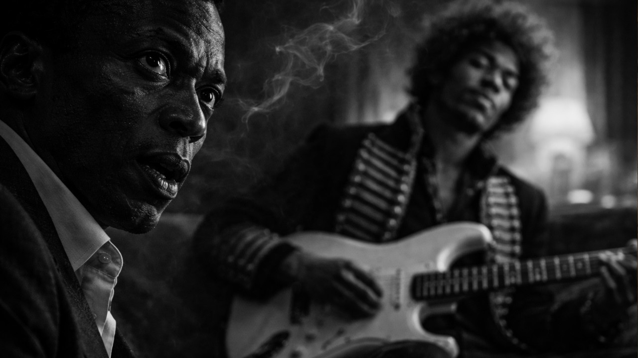 Miles Davis CHALLENGED Jimi Hendrix With One Chord — What Happened Left Miles Speechless