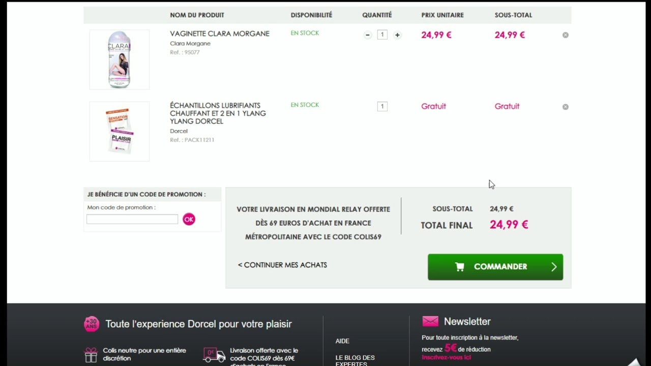 Code promo Dorcel Store v&eacute;rifi&eacute; en vid&eacute;o